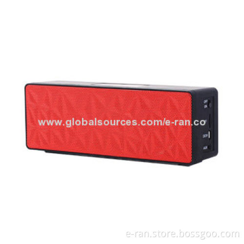 ER-BT11 stereo mini speakers, touch panel, with micro SD card slot, for gifts